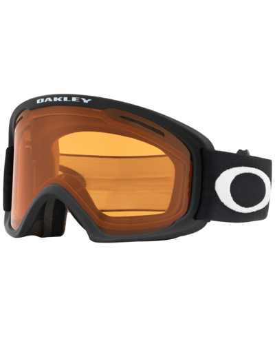 Oakley Unisex O-frame A 2.0 Pro S Snow Goggles In Persimmon Lenses,matte Black