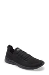 Apl Athletic Propulsion Labs Techloom Breeze Knit Running Shoe In Black / White / Black