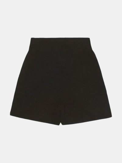 Active Cashmere Womens Shorts In Black