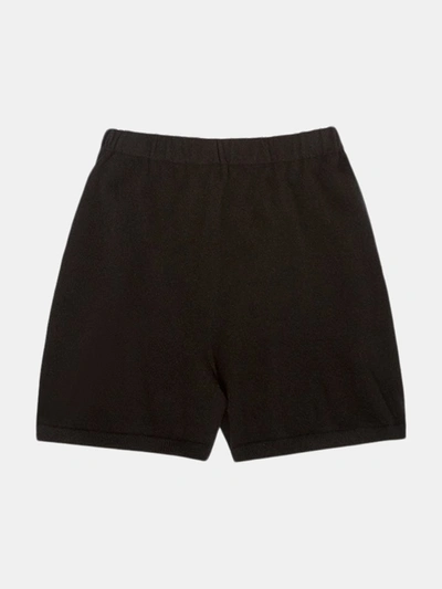 Active Cashmere Mens Shorts In Black