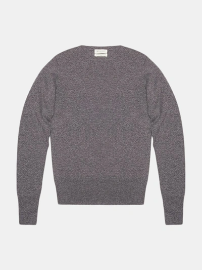 Active Cashmere Womens Standard Crew In Grey