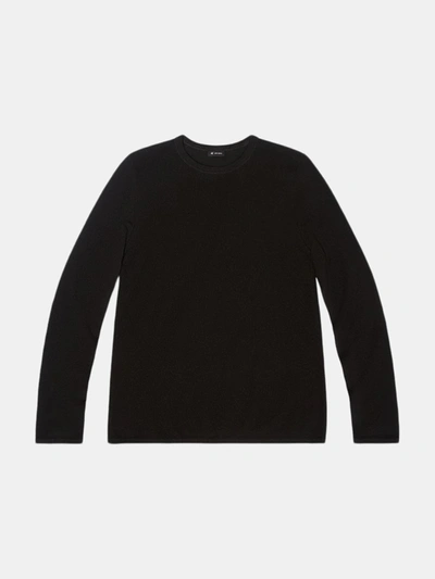 Active Cashmere Mens Long Sleeve In Black