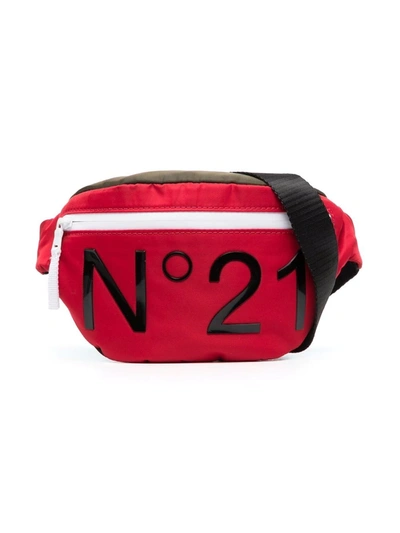 N°21 Teen Logo-print Belt Bag In 红色