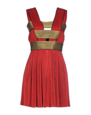 Balmain Evening Dress In Red | ModeSens