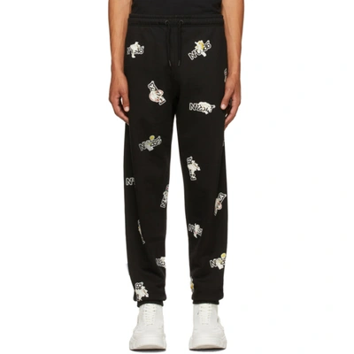 Aitor Throups Thedsa Black Sticker Series Lounge Pants