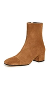 Staud Aimee Short Boots In Tan