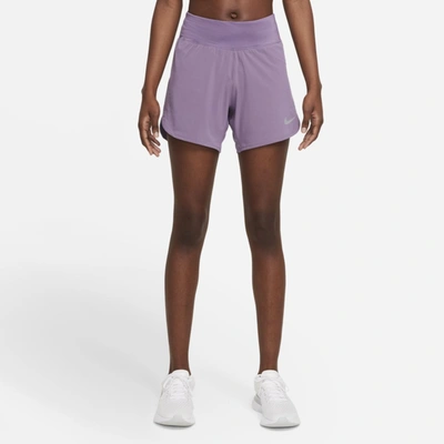 Nike Eclipse Women's Running Shorts In Amethyst Smoke