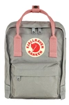 Fjall Raven Mini Kånken Water Resistant Backpack In Pink/ Fog