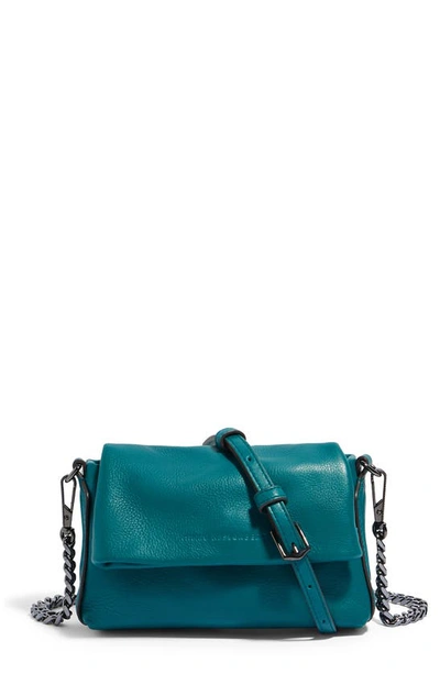 Aimee Kestenberg Nordy Leather Mini Crossbody Bag In Rainforest Green