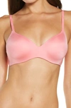 Dkny Litewear Wireless Contour Bra In Peony