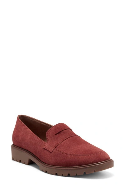 Lucky Brand Women's Lenci High Heel Loafers – Leather Pull-On With Memory Foam