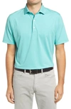 Johnnie-o Birdie Classic Fit Performance Polo In Seaglass