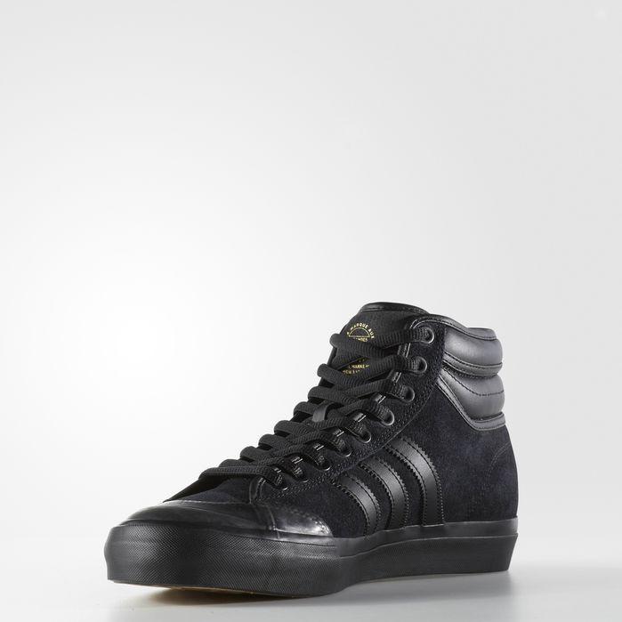 Adidas Originals Matchcourt High Rx2 Shoes In Core Black/core Black/gold  Metallic | ModeSens