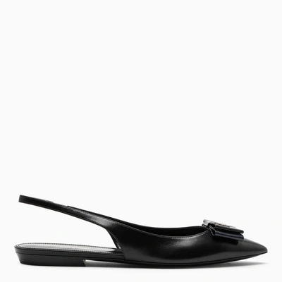Saint Laurent Black And Navy Anais Low Trainers