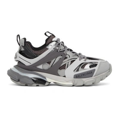 Balenciaga Track Lace-up Sneakers In Grey