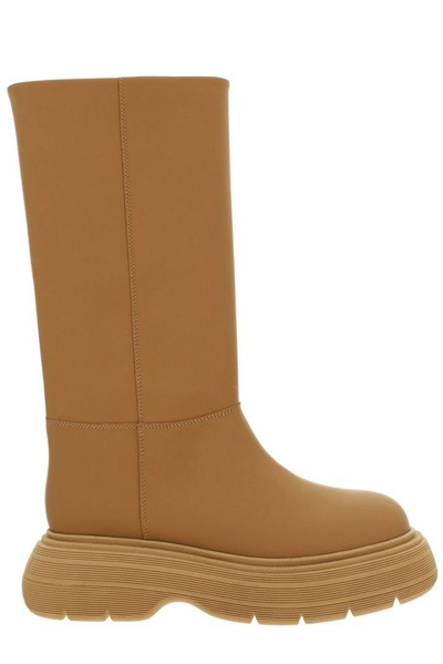 Gia Borghini Marte Mid-calf Boots In Brown