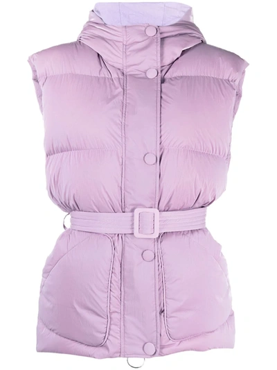 Ienki Ienki Michelin Sleeveless Down Jacket In Purple | ModeSens