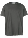 John Elliott Plain T-shirt In Grey