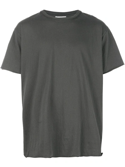 John Elliott Plain T-shirt In Grey