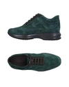 Hogan Sneakers In Deep Jade