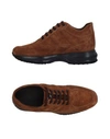 Hogan Sneakers In Camel