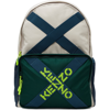 Kenzo Men's Multi-strap Logo Backpack In 93 - Pale Grey