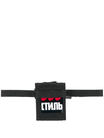 Heron Preston Стиль Wallet In Black