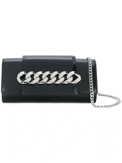Givenchy Mini Infinity Calfskin Leather Shoulder/crossbody Bag - Black
