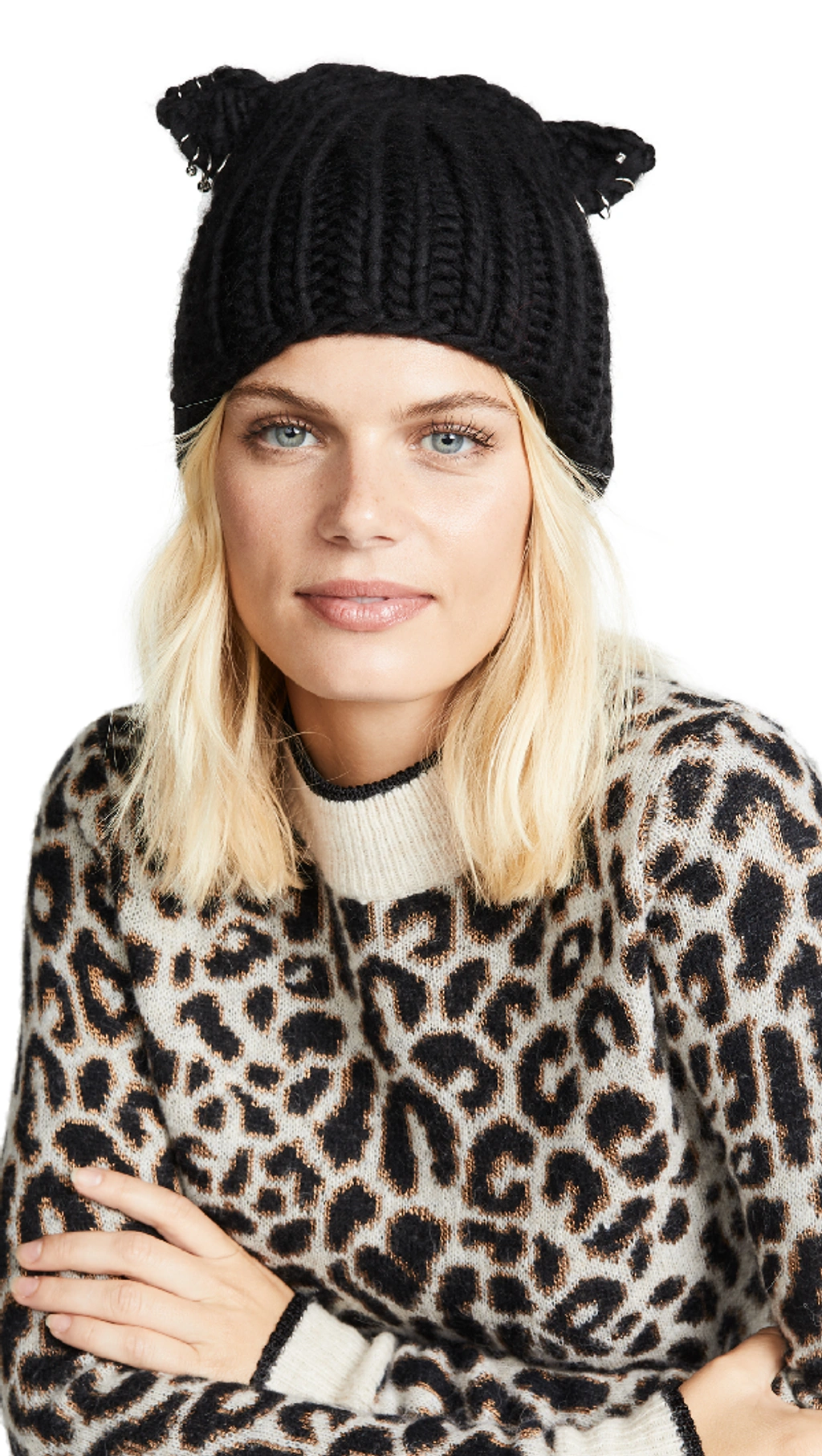 Eugenia Kim cats ears beanie size O/S Eugenia kim cat - Gem main image 3