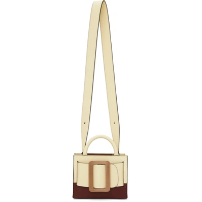 Boyy Leather Buckle Bobby 18 Shoulder Bag In Grey