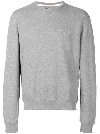 Calvin Klein Jeans Est.1978 Crew Neck Sweatshirt In Grey