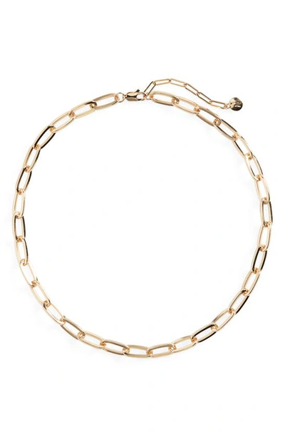 Nordstrom Delicate Paperclip Chain Necklace In Gold