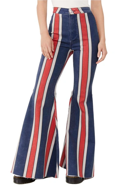 Free People Just Float On Flare Leg Jeans In July Combo