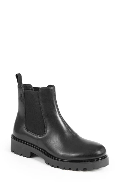 Vagabond Shoemakers Kenova Lug Chelsea Boot In Black Leather