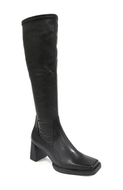 Vagabond Shoemakers Edwina Knee High Boot In Black