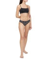 Calvin Klein Ck One Cotton Bikini Underwear Qf5735 In One Logo Stripeblack