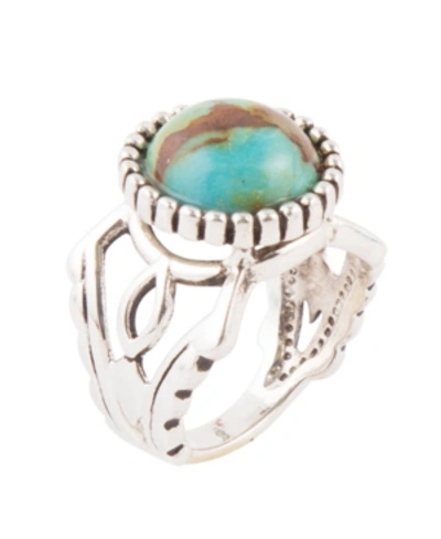 Barse Everyday Ring In Turquoise