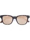 Brioni Square Frame Sunglasses