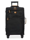 Bric's Black X-bag 25" Spinner Luggage In Black/tan