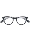 Garrett Leight 'mckinley' Glasses In Black