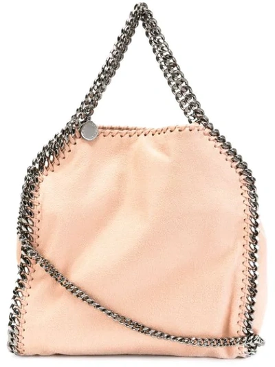 Stella Mccartney Small Falabella Tote Bag In Powder