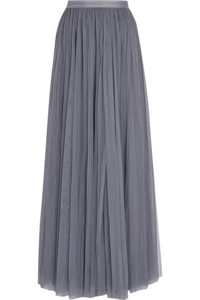 Needle And Thread Pleated Tulle Maxi Skirt Modesens 3588