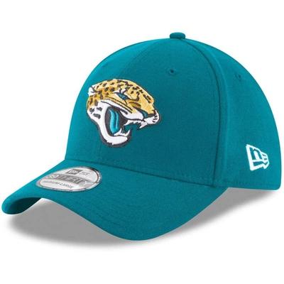 New Era Men's Teal Jacksonville Jaguars 39thirty Flex Team Classic Hat