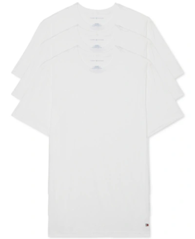 Tommy Hilfiger Men's 3-pk. Classic Cotton V-neck T-shirts In White