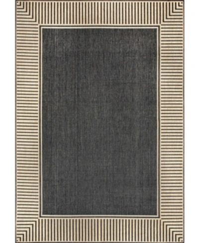 Nuloom Cabana Gbcb02a 8' X 10' Outdoor Area Rug In Onyx