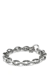 David Yurman Medium Oval Link Bracelet In Silver