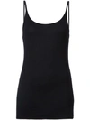 Atm Anthony Thomas Melillo Scoop-neck Ribbed-jersey Cami Top In Black