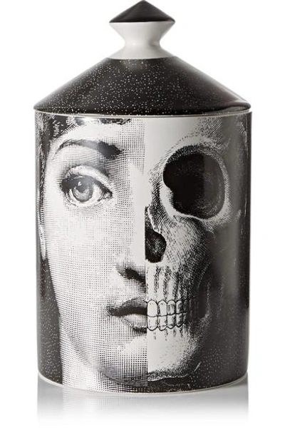 Fornasetti R.i.p Thyme, Lavender And Cedarwood Scented Candle, 300g In White
