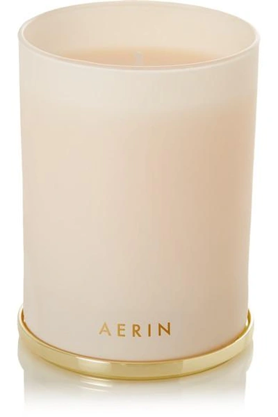 Aerin Beauty Buckhorn Amber Scented Candle In Colorless