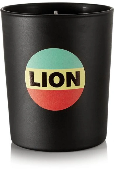 Bella Freud Parfum Lion Scented Candle, 190g In Black